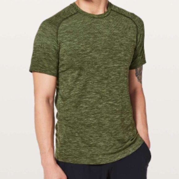 (6001) LULULEMON MENS Metal Vent Tech Short Sleeve Sz L - Picture 7 of 12